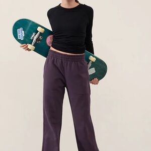 Athleta Girl All Day Straight Leg Pants -EUC SZ 8-10 Iris